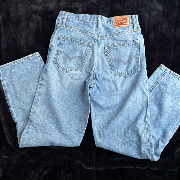 Levi size 26, ‘94 Baggy straight leg light wash jean pant - Picture 8 of 8
